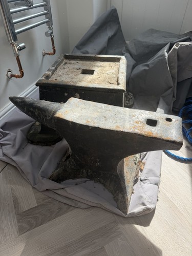 Blacksmiths anvil and - blacksmiths,