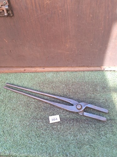 Vintage blacksmith tongs - vintage, 19”