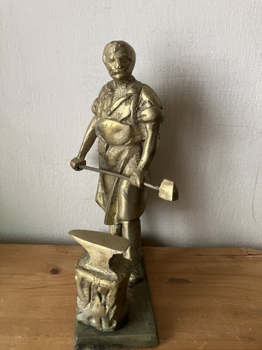 Heavy vintage solid brass - vintage,