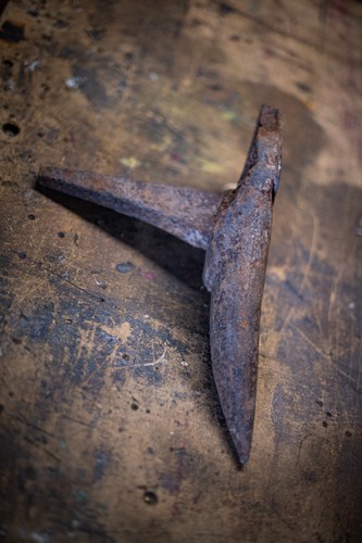 Antique blacksmiths anvil - antique,