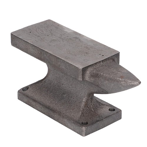 3lb cast iron anvil block - iron,