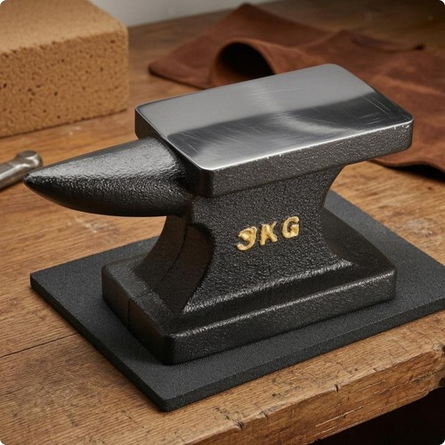 Ferrous anvil with black horn - ferrous,
