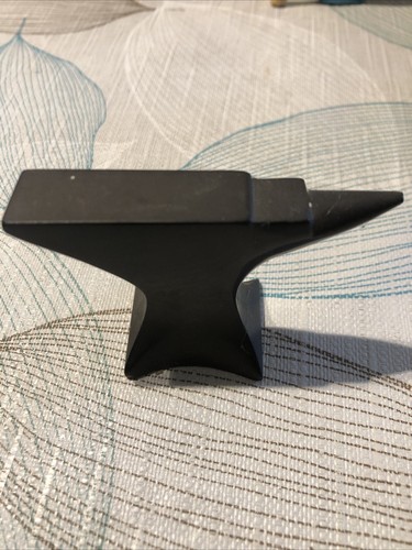 Black anvil brass paperweight - paperweight,