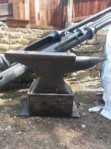 Blacksmiths anvil used - anvil,
