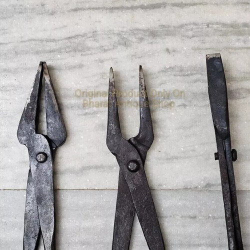 Blacksmith long jaw tongs set - tongs,